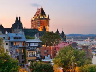 Quebec City Ice Hotel, Montmorency Falls & Old Town Winter Day Tour (From Montreal)