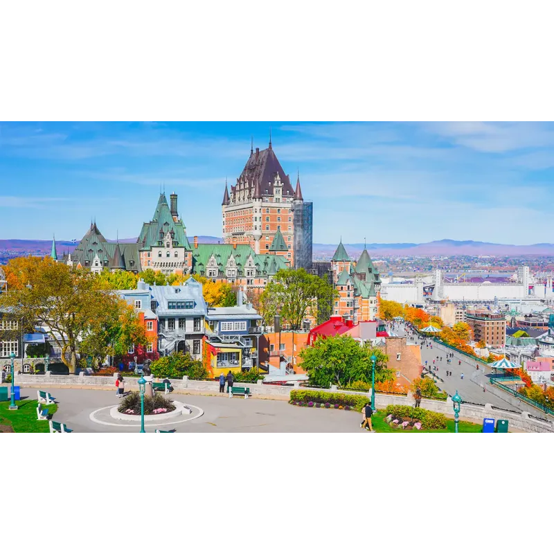 Quebec City & Montmorency Falls Day Trip from Montreal